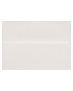 JAM Paper Booklet Invitation Envelopes, A7, Gummed Seal, Strathmore Bright White, Pack Of 25