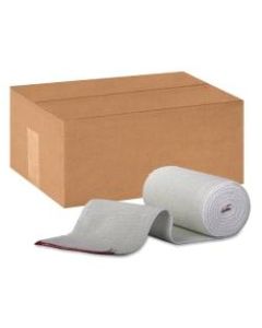Medline Non-Sterile Swift-Wrap Elastic Bandages, 4in x 5 Yd., White, Case Of 20