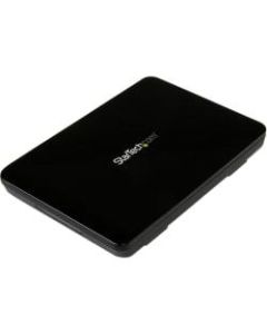 StarTech.com 2.5in Hard Drive Enclosure With External Hard Drive Case