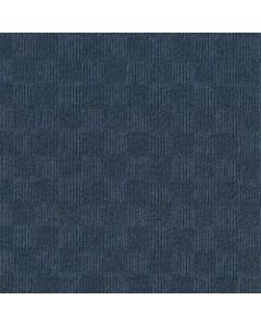 Foss Floors Crochet Peel & Stick Carpet Tiles, 24in x 24in, Denim, Set Of 15 Tiles