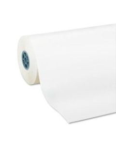 Pacon Kraft Paper Roll, 24in x 1,000ft, 40 Lb, 100% Recycled, White