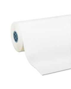 Pacon Kraft Paper Roll, 24in x 1,000ft, 40 Lb, 100% Recycled, White