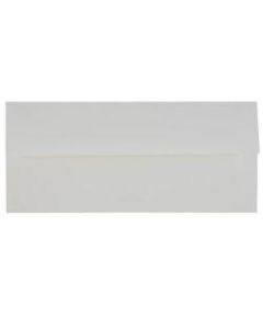 JAM Paper Booklet Envelopes, #10, Gummed Seal, 30% Recycled, Bright White, Pack Of 25