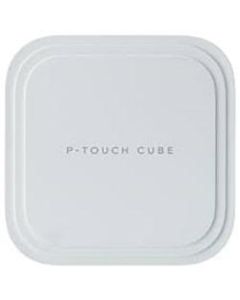 Brother P-Touch PTP910BT CUBE XP Label Maker, White