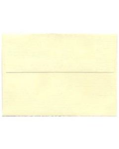 JAM Paper Booklet Envelopes (Strathmore Paper), #4 Bar (A1), Gummed Seal, Strathmore Ivory, Pack Of 25