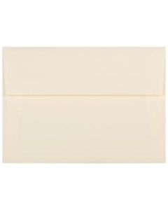 JAM Paper Booklet Invitation Envelopes, A7, Gummed Seal, Strathmore Ivory, Pack Of 25