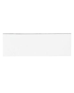 Office Depot Brand Warehouse Labels, Magnetic Strips, 1in x 3in, White, Case of 25