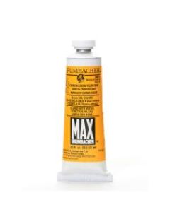 Grumbacher Max Water Miscible Oil Colors, 1.25 Oz, Cadmium Barium Yellow Deep