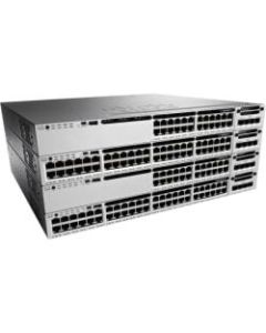 Cisco Catalyst WS-C3850-48T-S Layer 3 Switch - 48 Ports - Manageable - Gigabit Ethernet - 10/100/1000Base-T - 3 Layer Supported - Modular - Power Supply - Twisted Pair - 1U High - Rack-mountable - 90 Day Limited Warranty