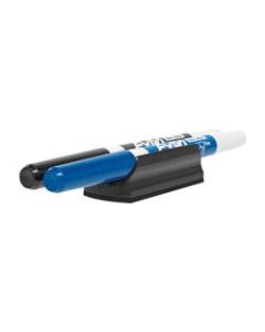 EXPO M Dry-Erase Markers With Magnetic Clip Eraser, Fine Tip, Assorted Colors