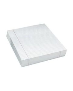 Pacon Composition Paper, Unpunched, 3/8in Rule, 8 1/2in x 11in, White, Pack Of 500 Sheets