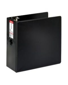 Office Depot Brand Durable 3-Ring Binder, 5in D-Rings, 65% Recycled, Black