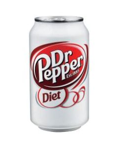 Diet Dr Pepper, 12 Oz, Case Of 24 Cans