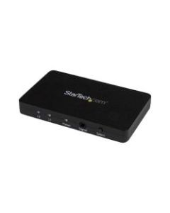 StarTech.com 2-Port HDMI Automatic Video Switch w/ Aluminum Housing and MHL Support - 4K 30Hz