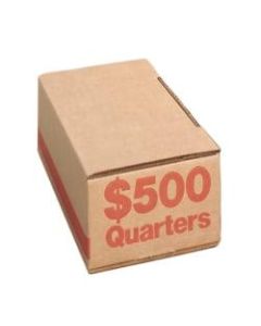 PM Company Coin Boxes, Quarters, $500.00, Bundle Of 50