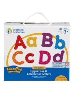 Learning Resources Upper/Lower Case Magnetic Letters - Learning Theme/Subject (Lowercase Letters, Uppercase Letters) Shape - Magnetic - Wear Resistant, Tear Resistant - 82 / Set