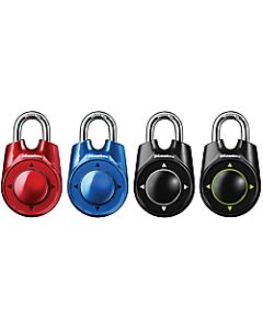 Master Lock Rollerball Combination Padlock, Assorted Colors (No Color Choice)