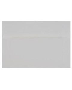 JAM Paper Booklet Invitation Envelopes, A9, Gummed Seal, Strathmore Bright White, Pack Of 25