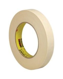 3M 202 Masking Tape, 3in Core, 0.75in x 180ft, Natural, Pack Of 48
