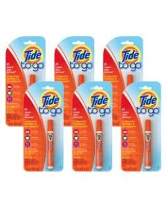 Tide Procter & Gamble -to-Go Stain Remover Pen - Spray - 0.3 fl oz (0 quart) - 6 / Carton - Orange