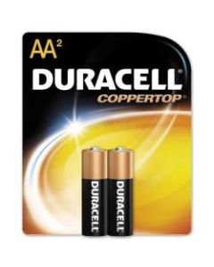 Duracell CopperTop AA Alkaline Batteries, Pack Of 2