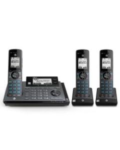 AT&T CLP99387 3 Handset DECT 6.0 Expandable Phone System With Digital Answering System & Smart Call Blocker