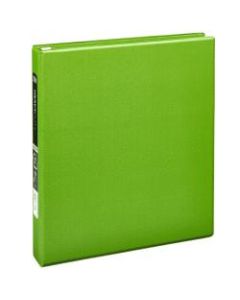 Office Depot Heavy-Duty 3-Ring Binder, 1in D-Rings, 49% Recycled, Army Green