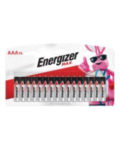 Energizer Max AAA Alkaline Batteries, Pack Of 16