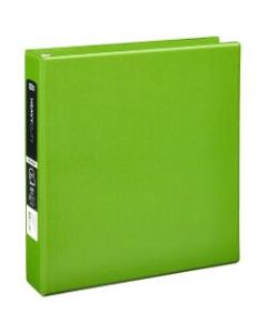 Office Depot Heavy-Duty 3-Ring Binder, 1 1/2in D-Rings, 49% Recycled, Army Green
