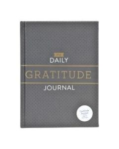 Eccolo Design Print Journal, Gratitude, Ruled, 4in x 6in, Gray/Turquoise