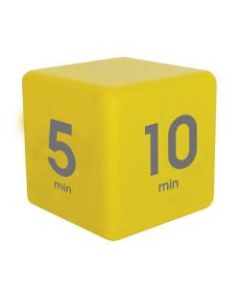 Datexx Time Cube Preset Timer, Yellow, Pre-K - College