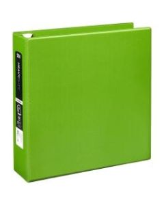 Office Depot Brand Heavy-Duty 3-Ring Binder, 2in D-Rings, 49% Recycled, Army Green