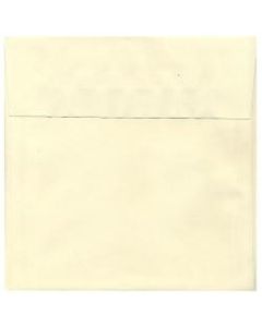 JAM Paper Strathmore Invitation Envelopes, 8 1/2in x 8 1/2in, Gummed Seal, Ivory, Pack Of 25
