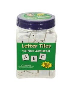 Eureka Tub of Letter Tiles, Upper And Lower Case, Pack Of 176