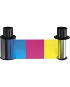 Fargo Ribbon Cartridge - YMCKO - Dye Sublimation, Thermal Transfer - 500 Images Box