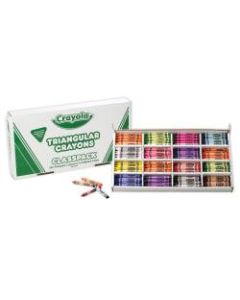 Crayola Triangular Crayons Classpack, Box Of 256