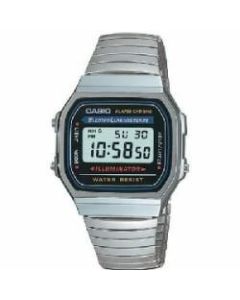 Casio A168W-1 Classic Wrist Watch - Men - Casual - Digital - Quartz