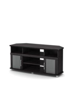 South Shore City Life Corner TV Stands For Televisions Up To 50in, Gray Oak