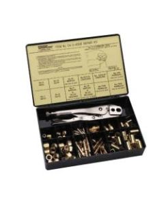 Hose Repair Kits, Fittings; Crimping Tool; Full color label/description chart