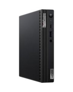 Lenovo ThinkCentre M80q 11DN005CUS Desktop Computer - Intel Core i7 10th Gen i7-10700T Octa-core 2 GHz - 8 GB RAM DDR4 SDRAM - 256 GB M.2 PCI Express NVMe SSD - Raven Black - Windows 10 Pro 64-bit - IEEE 802.11ac - 135 W)