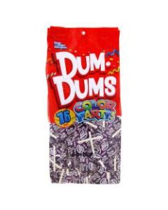 Dum Dums Grape Lollipops, Party Purple, 75 Pieces Per Bag, Pack Of 2 Bags