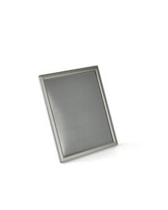 Azar Displays Steel Vertical/Horizontal Snap Frames, 8in x 10in, Silver, Pack Of 10