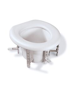 Medline Universal Raised Toilet Seat, White