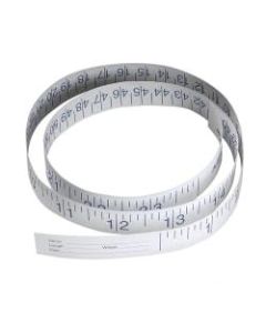 Medline Paper Measuring Tapes, 36in, White, Case Of 1,000