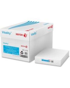 Xerox Vitality Multi-Use Printer Paper, 100% Recycled, Letter Size (8 1/2in x 11in), 20 Lb, 1 Carton