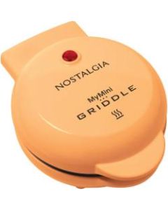 Nostalgia Electrics MyMini Personal Electric Griddle, Orange