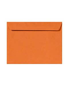 LUX Booklet 9in x 12in Envelopes, Gummed Seal, Mandarin Orange, Pack Of 250