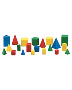 Learning Resources Mini GeoSolids Shapes Set, Ages 5 And Up
