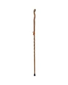 Brazos Walking Sticks Fitness Walker Oak Walking Stick, 58in, Brown