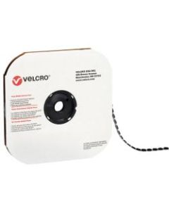 VELCRO Brand - Hook, 3/4in Dots, Black, Roll Of 1,028